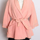 1940s Pink Quilted Bed Jacket