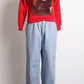 1980s Red Panda Crewneck Sweatshirt