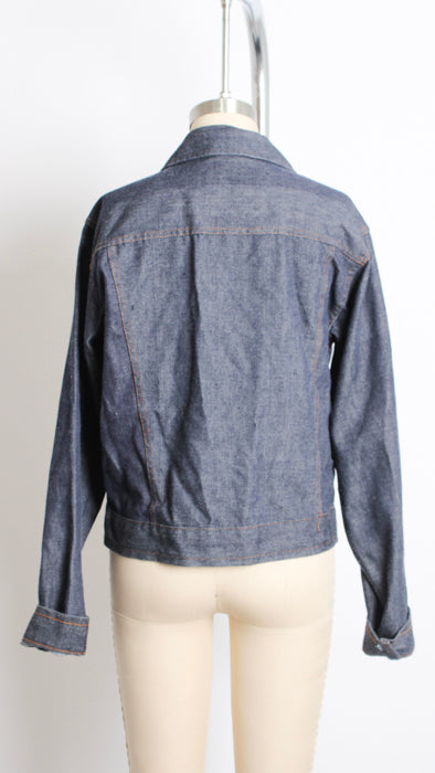 1970s Dark Wash Denim Jacket
