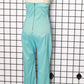 1990s 2-Piece Blue Raised Trim Pants and Tank Set