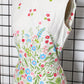 1960s Floral Print Cotton Fit-and-Flare Day Dress