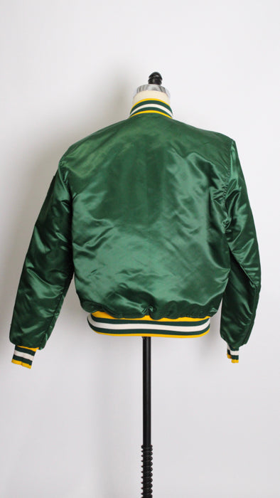 1990s Classic Starter Licensed Green Bay Satin Coach Jacket