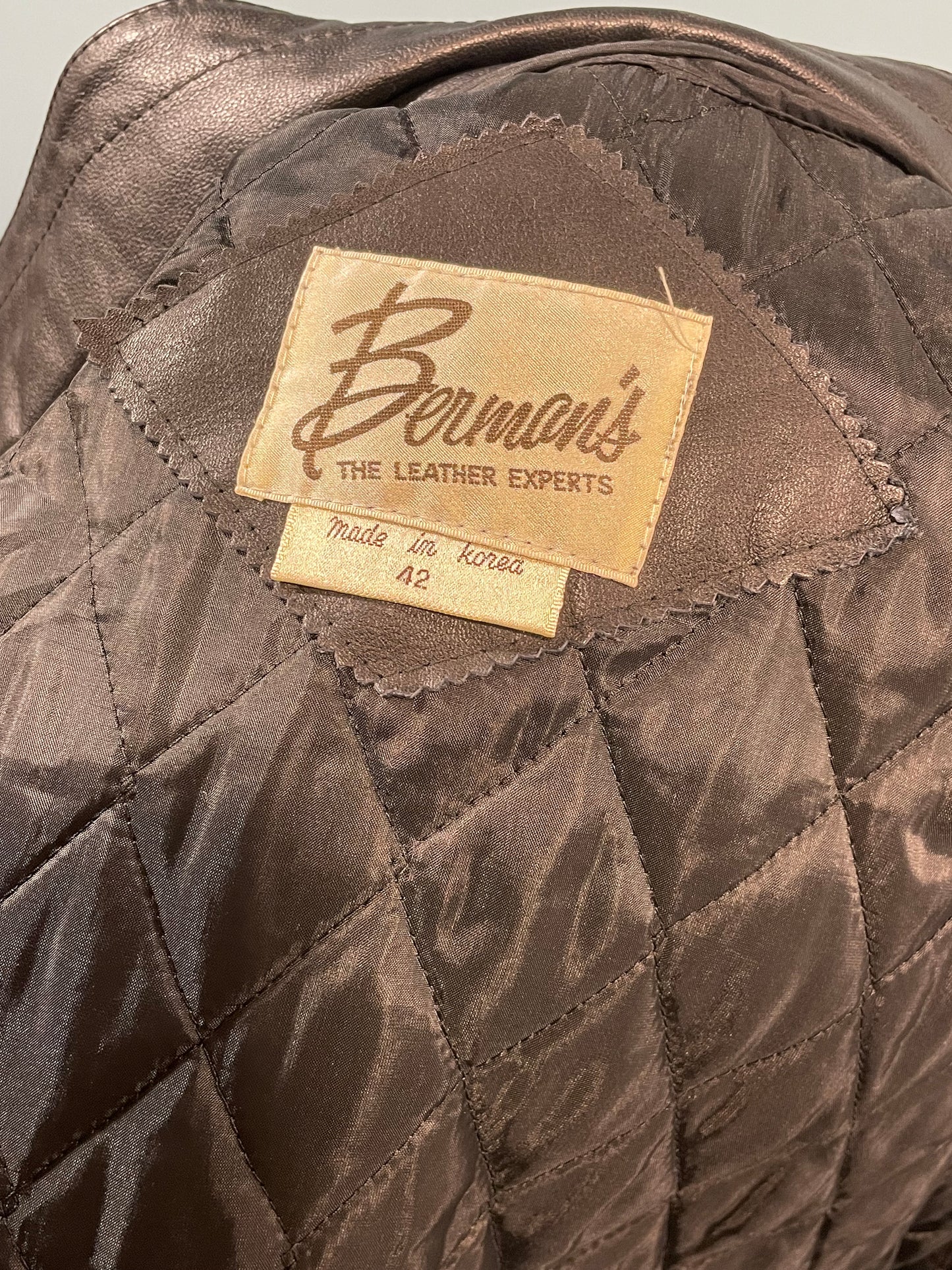 1980s Black Berman’s Leathers Shag Fringe Zip Moto Jacket
