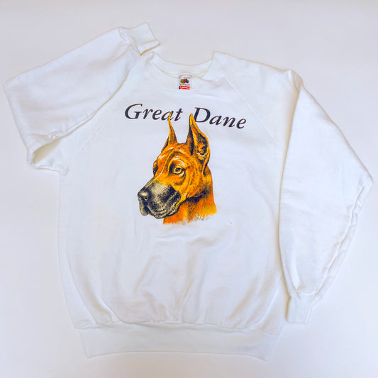 Great Dane - 1990s Dog Made-in-USA Dog Sweatshirt